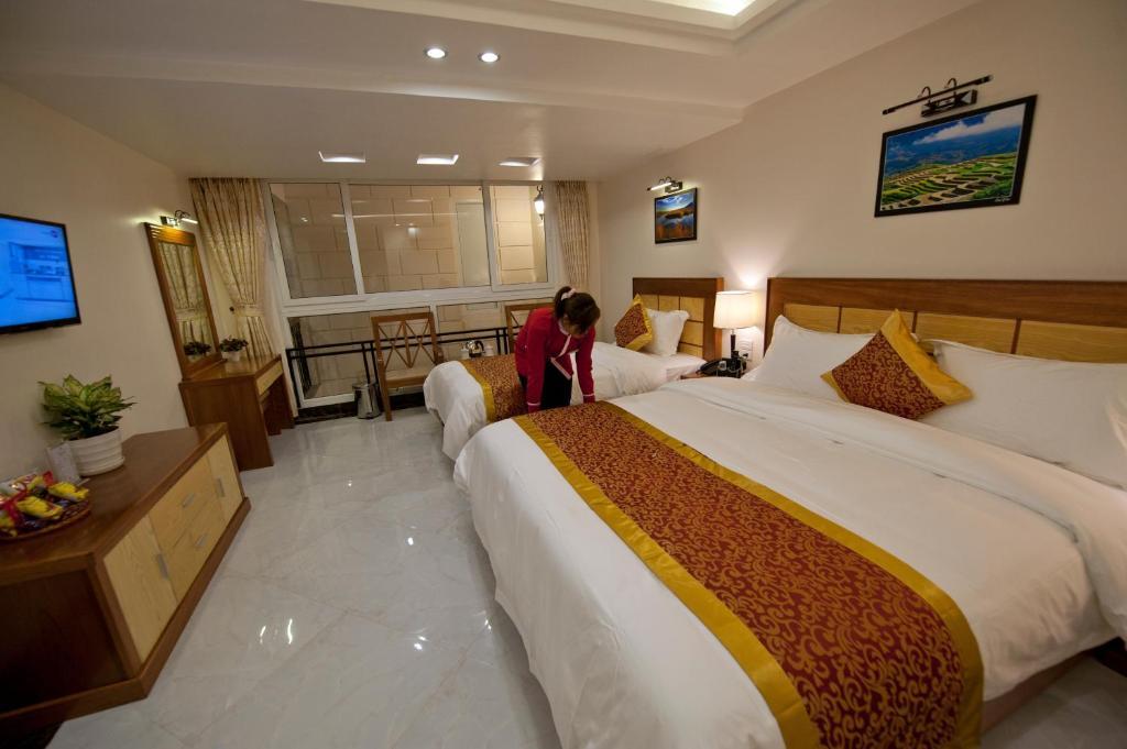 Blue Sapa Hotel Room photo